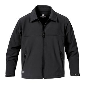 Stormtech Mens Black Medium Soft Shell Jacket